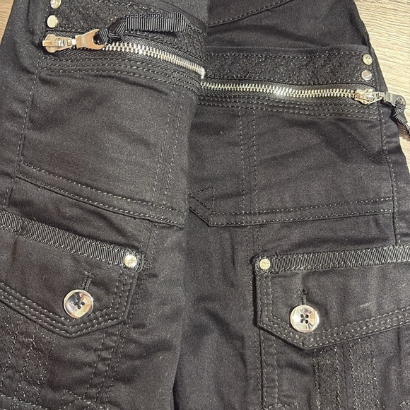 White House Black Market Black Utility Shorts - Picture 8 of 10